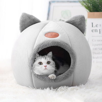 Cute and Comfortable Foldable Cat Bed