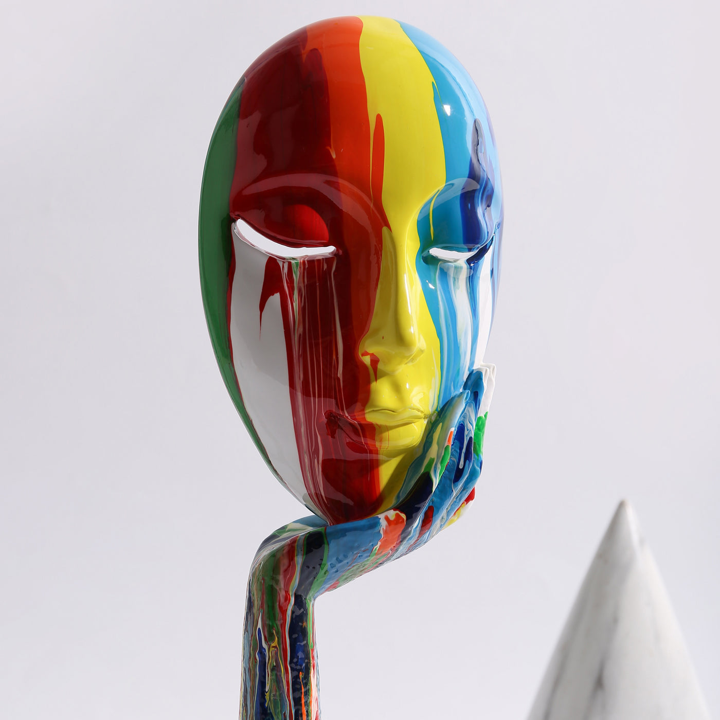 Creative Painted Colorful Abstract mask