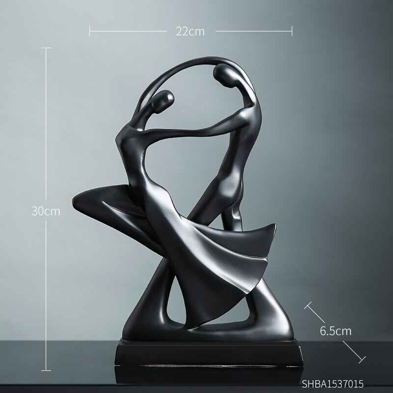 Abstract Sports Statue