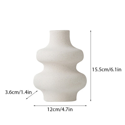 Beige Nordic Ceramic Vase