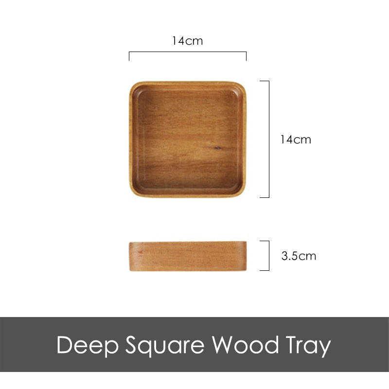 Acacia Wood Serving Tray