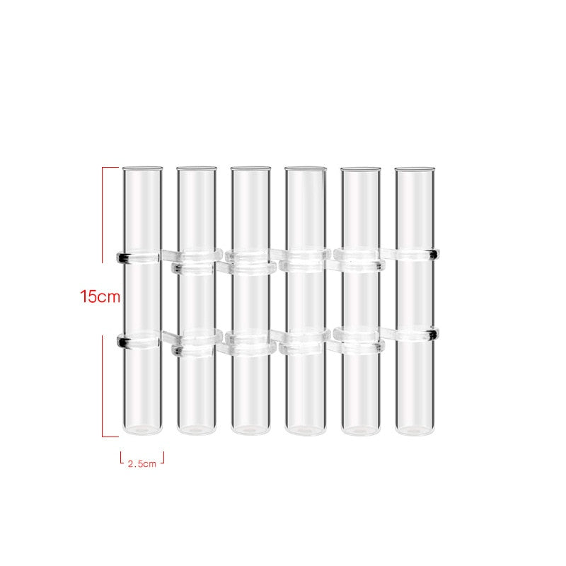 Clear Glass Vase Tubes