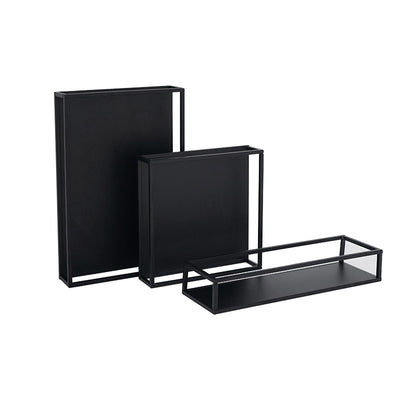 Black Plate Storage Tray