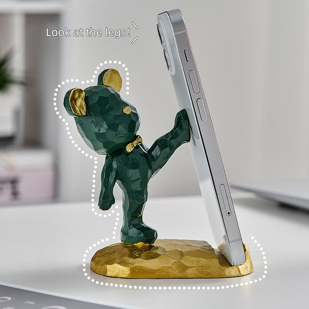 Cute Bear Phone Holder