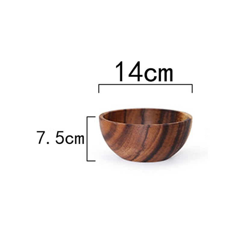 Acacia anti-scalding Bowls