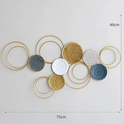 Spiral Luxury Handmade Metal Wall Decoration