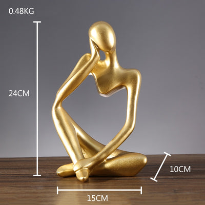 Creative Woman-Thinker Statue