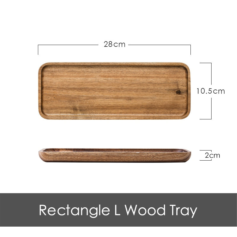 Acacia Wood Serving Tray