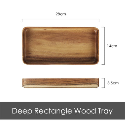 Acacia Wood Serving Tray