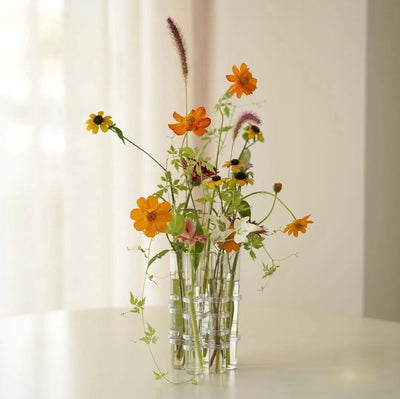 Clear Glass Vase Tubes