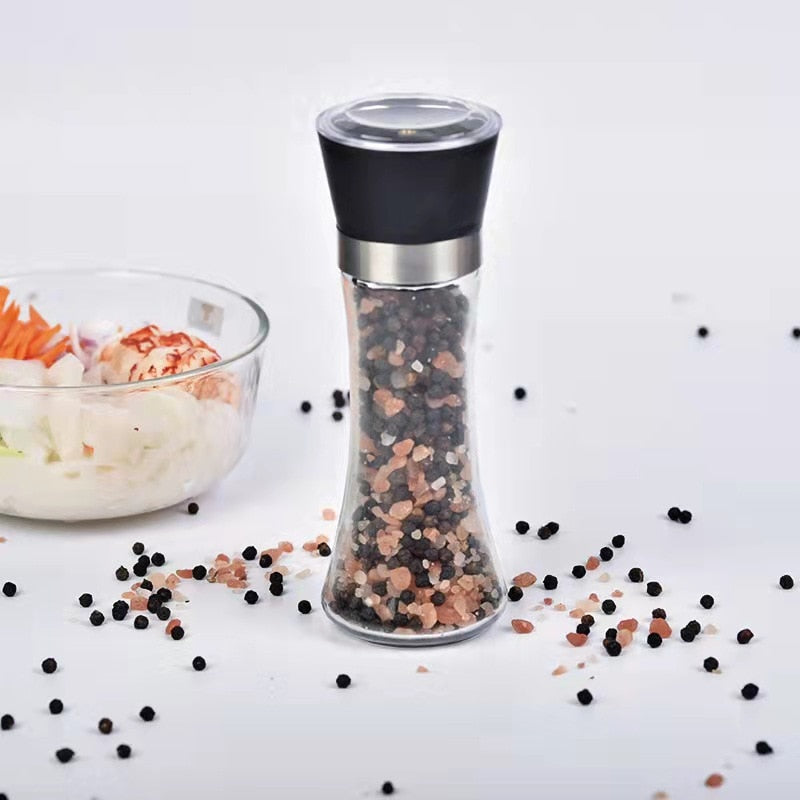 Salt and Pepper Glass-Mill