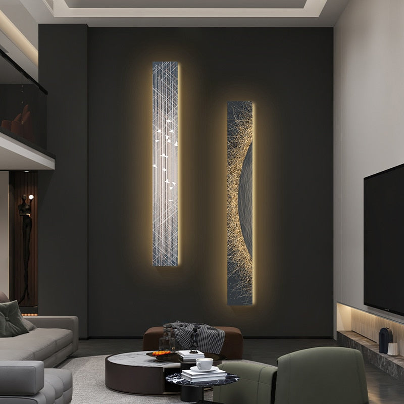 Modern Led Long Strip Wall Lamp