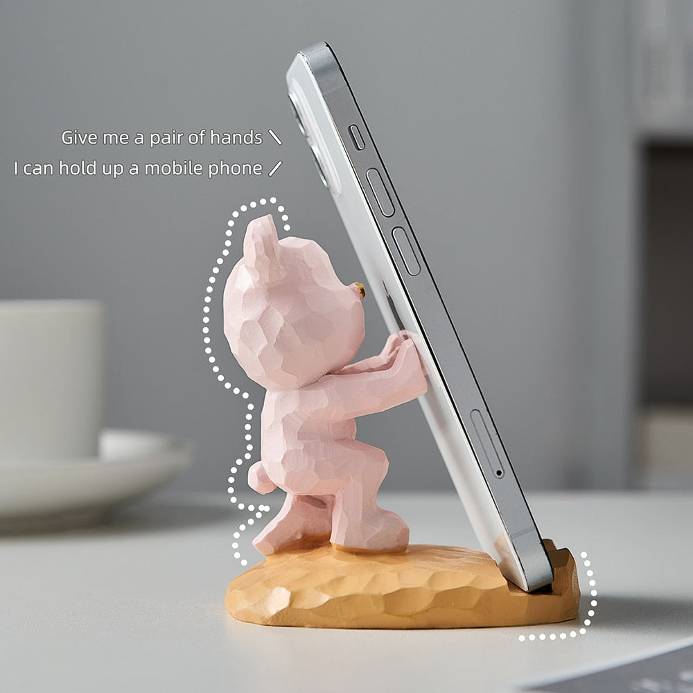 Cute Bear Phone Holder