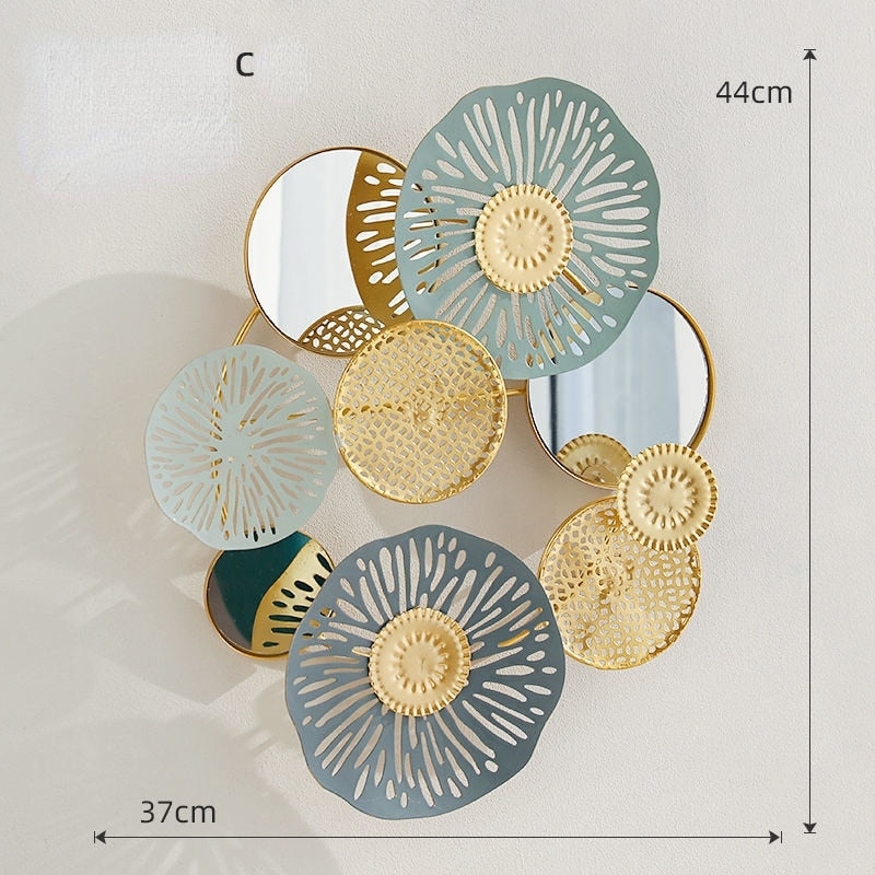 Luxury Metal Wall Hanging Decoration