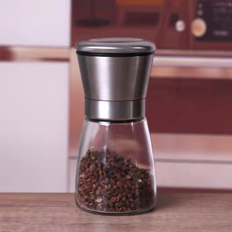 Salt and Pepper Glass-Mill