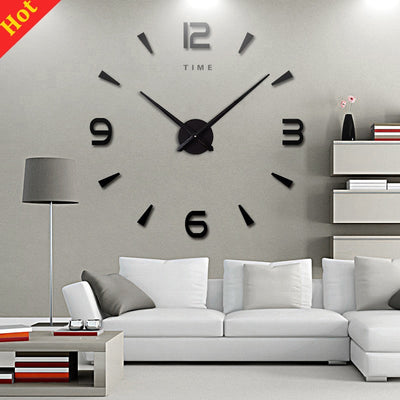 3D Quartz Large Wall Clock