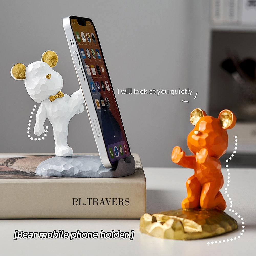 Cute Bear Phone Holder