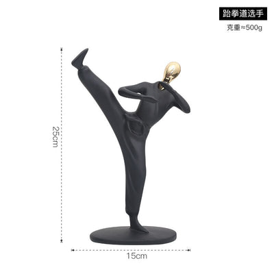 Abstract Sports Statue