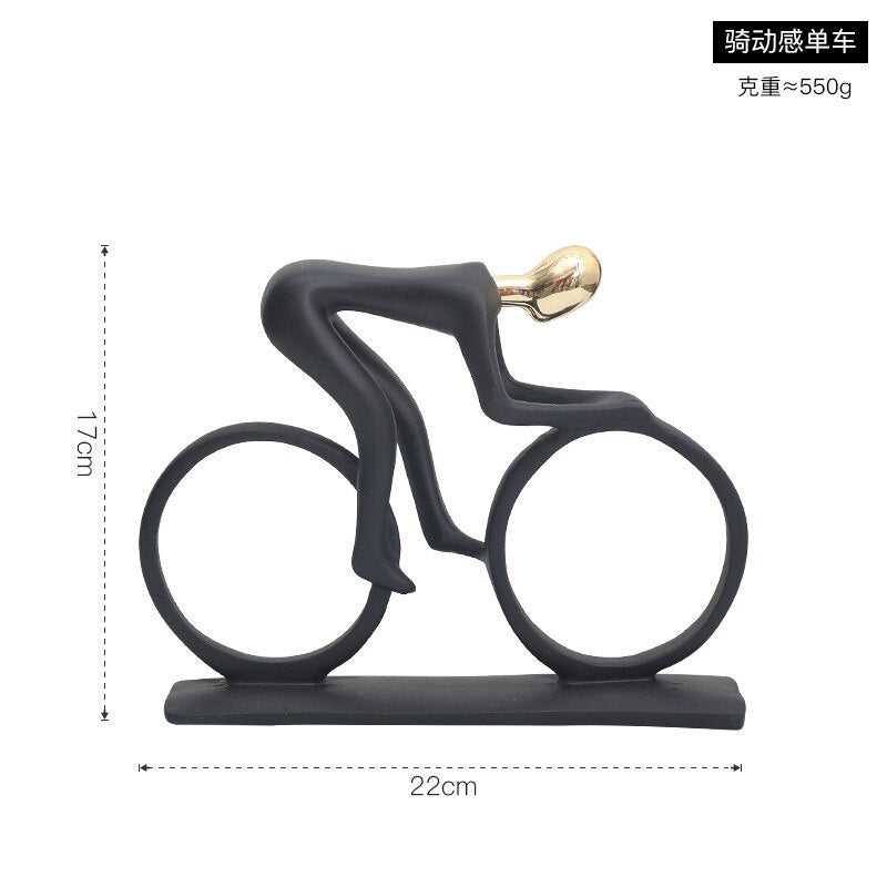 Abstract Sports Statue