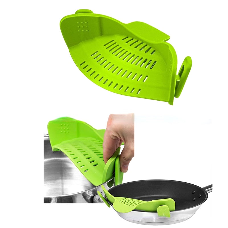 Clip Silicone Washing Strainer, Model #1