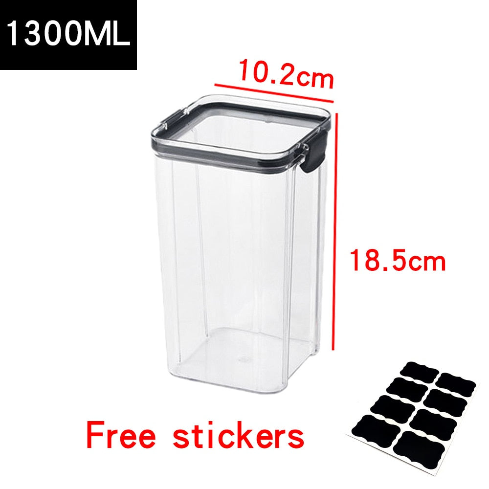 Black Food Storage Containers