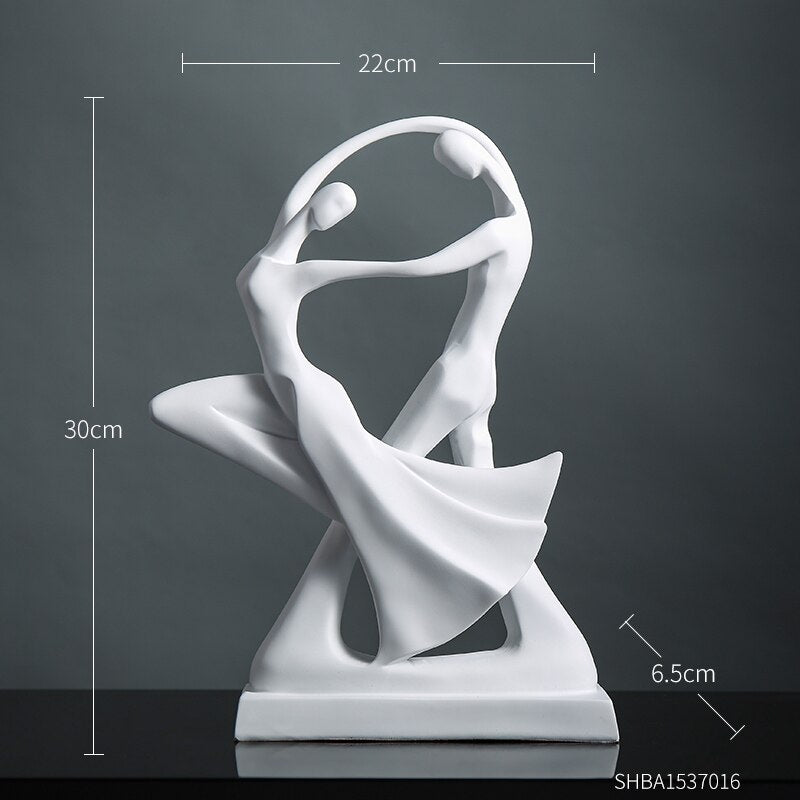 Abstract Sports Statue