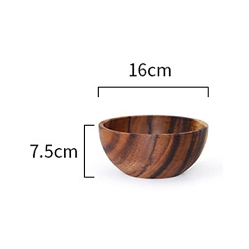 Acacia anti-scalding Bowls