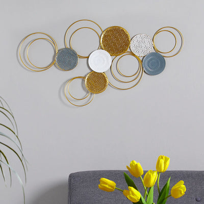 Spiral Luxury Handmade Metal Wall Decoration