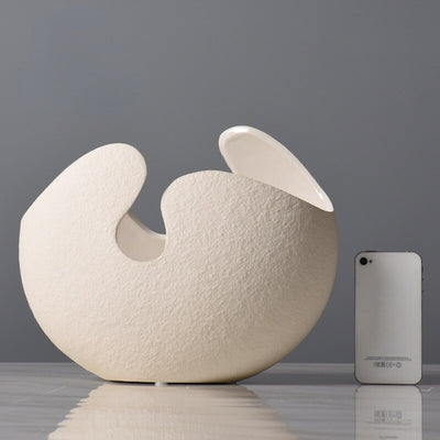 Luxury White Ceramic Vase